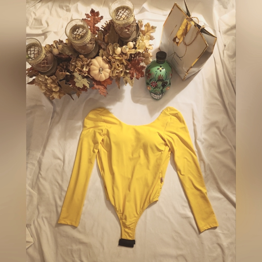 Yellow Bodysuit